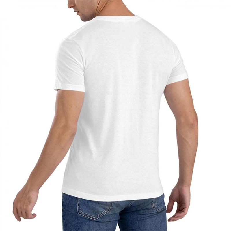 Summer t Shirts Never Luck Printed Cotton T Shirt For Men Casual Crew Neck Short Sleeves Machine Washable Regular Fit Daily Wear Gift For Adult And Teen Available In Large And Extra Large White