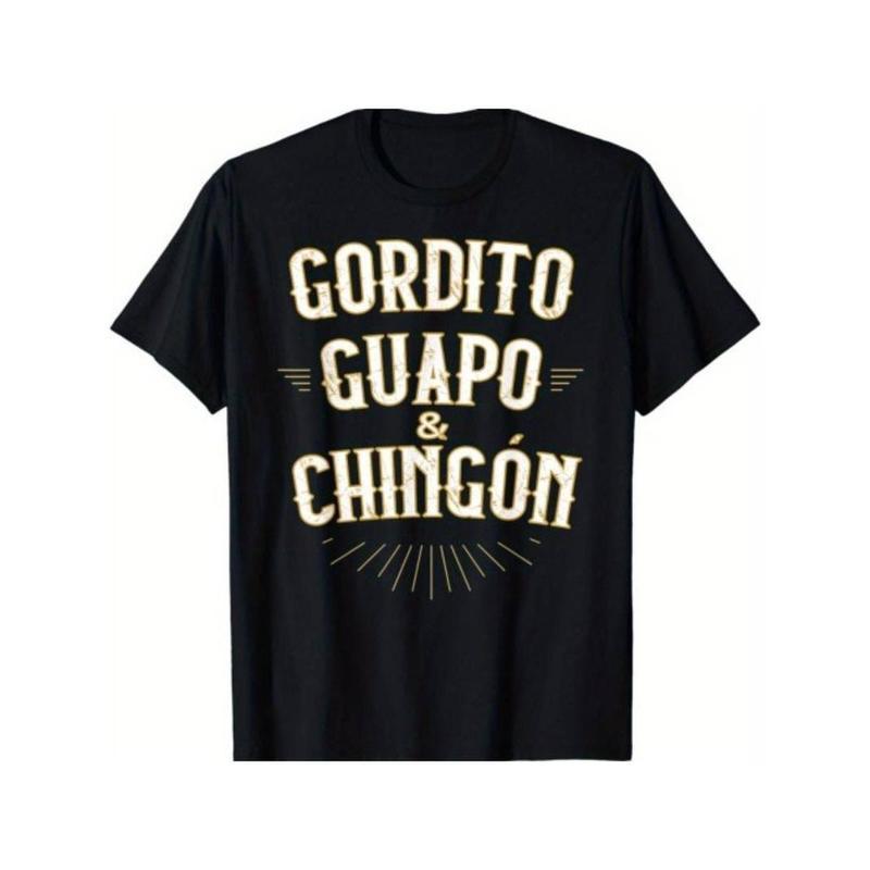 Summer t Shirts Chubby, Handsome and Awesome - Funny Mexican T-Shirt