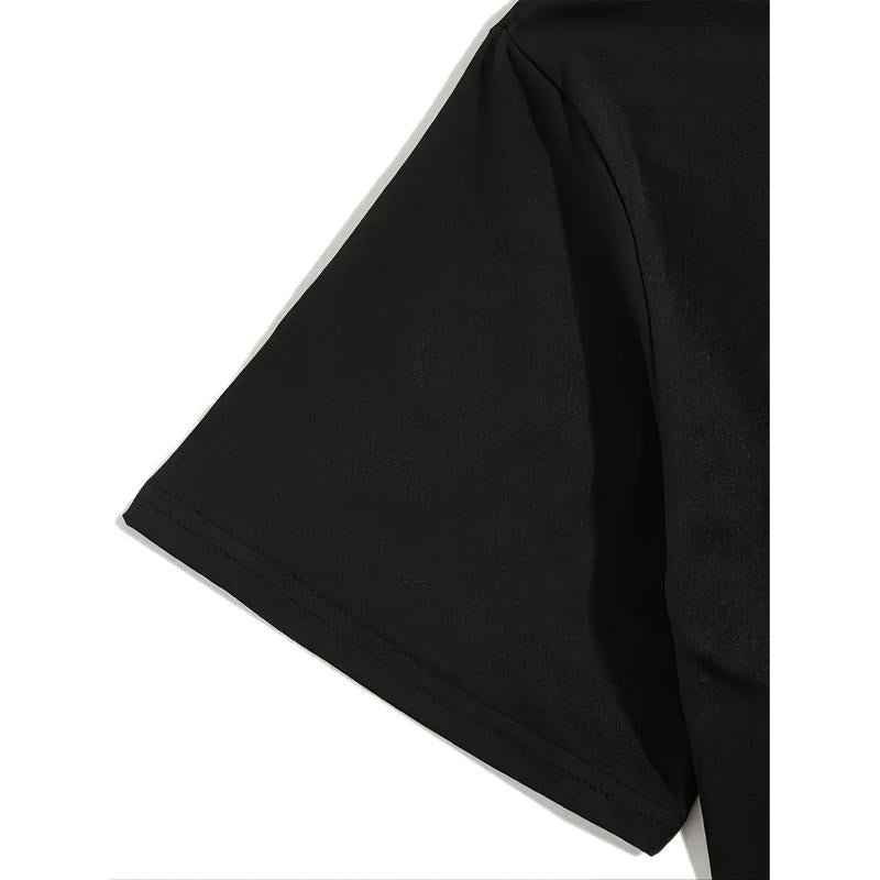 Summer t Shirts Plus Size Men Funny" i Don' t Care" Printed T- shirt- 180g Cotton, Short Sleeve, Round Neck, Casual, Mouse And Donkey