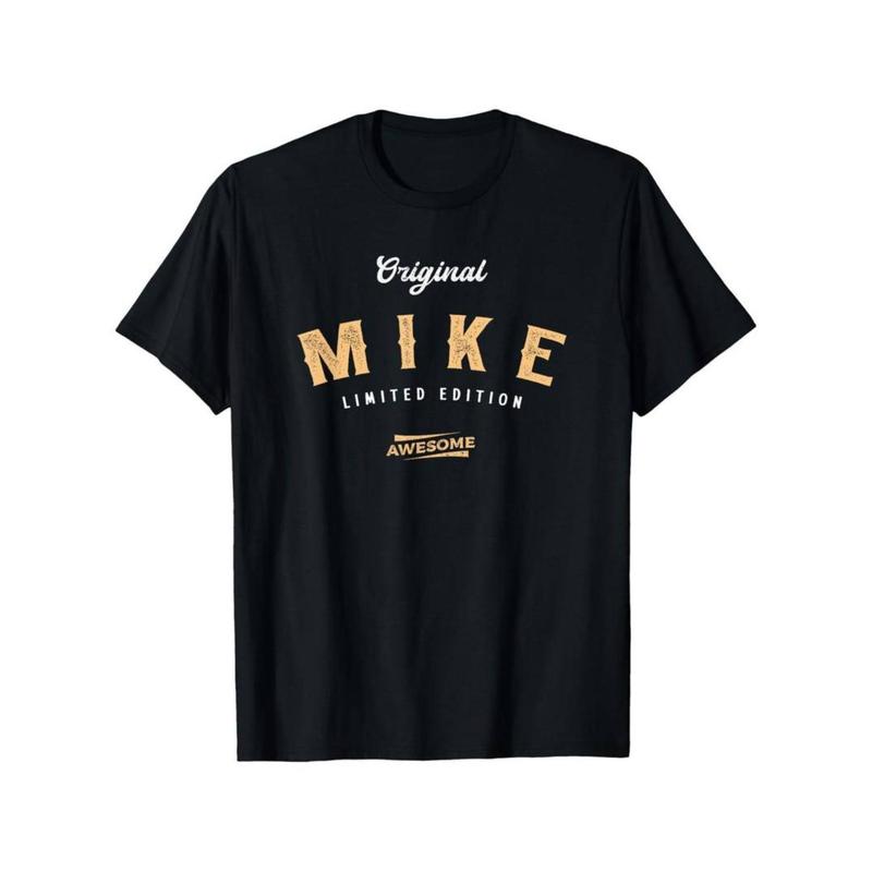 Summer t Shirts Mike Limited Edition T-Shirt for Men and Women - 100%25 Cotton, Original Mike Design, Awesome Print, Short Sleeve, Crew Neck, All-Season Wear, Sizes S-5XL