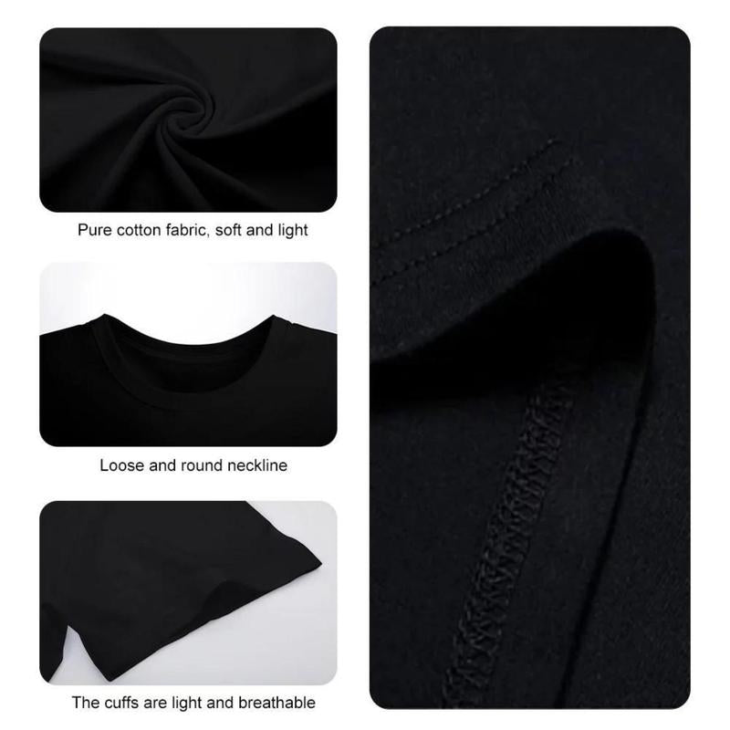 100%25 Cotton Golf Gift T-Shirt For Men and Women Plus Size Men Funny" i Don' t Care" Printed T- shirt- 180g Cotton, Short Sleeve, Round Neck, Casual, Mouse And Donkey